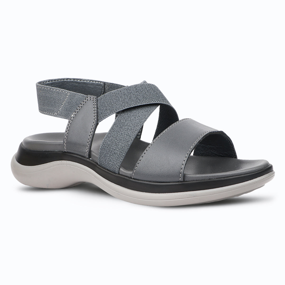 Medifeet ComfortSync Orthopedic Women Sandals with Arch Support & Cushioned Midsole | German Comfort Technology | Lightweight Anti-Skid Daily Walking Sandals