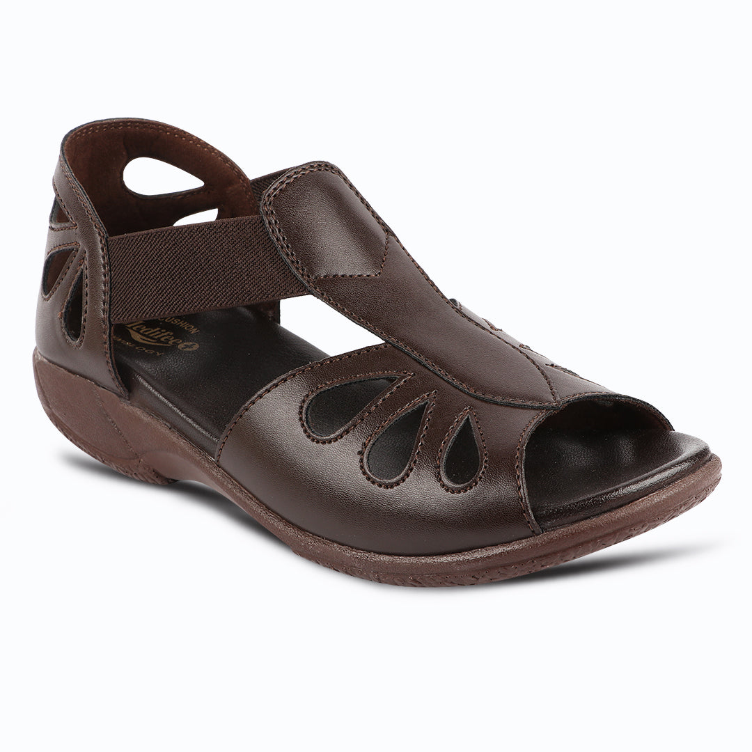 Medifeet Crowne Style Sandals for Women (with High Back & Arch Support)