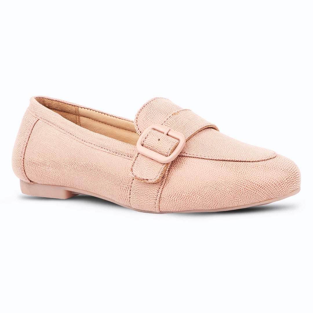 Medifeet Arlo Buckle Comfort Loafer For Women’s Lightweight Cushioned Office Shoes for All-Day Support