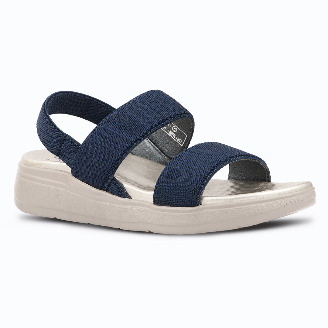 Medifeet Women's Dual Strap Fashion Sandals (with High Back Strap & Arch Support)