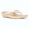 Medifeet Pearl Strap Wedge Sandals for Women – Arch Support, Cushion & Orthopedic Comfort
