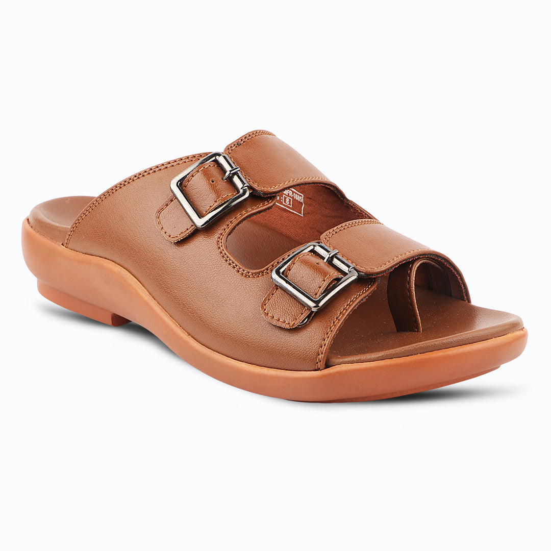 Medifeet Men's Orthopedic Comfort Sandals | Adjustable Double Buckle | Ergonomic Arch Support | Soft Cushioned Footbed | Lightweight Anti-Slip Walking Slides | Everyday Casual Footwear