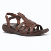Medifeet Women's Supportive Fisherman Slingback Sandals | Arch Support | Cushioned Footbed | Lightweight Anti-Slip Walking Sandals