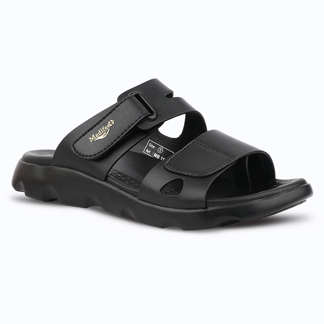 Medifeet Women's Therapeutic Comfort Sandals | Helps Reduce Lower Back, Hip & Ankle Stress | Cushioned Pressure Relief Footbed