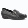 Medifeet Premium Leather Moccasin Loafers for Women | Plush Padded Footbed, Anatomical Arch Support, Breathable Inner Lining Loafers