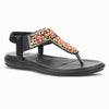 Medifeet Beaded Sandals for Women With Cushion Technology | Lightweight Orthopedic Cushion Flip-Flops | Fashion Meets All-Day Comfort