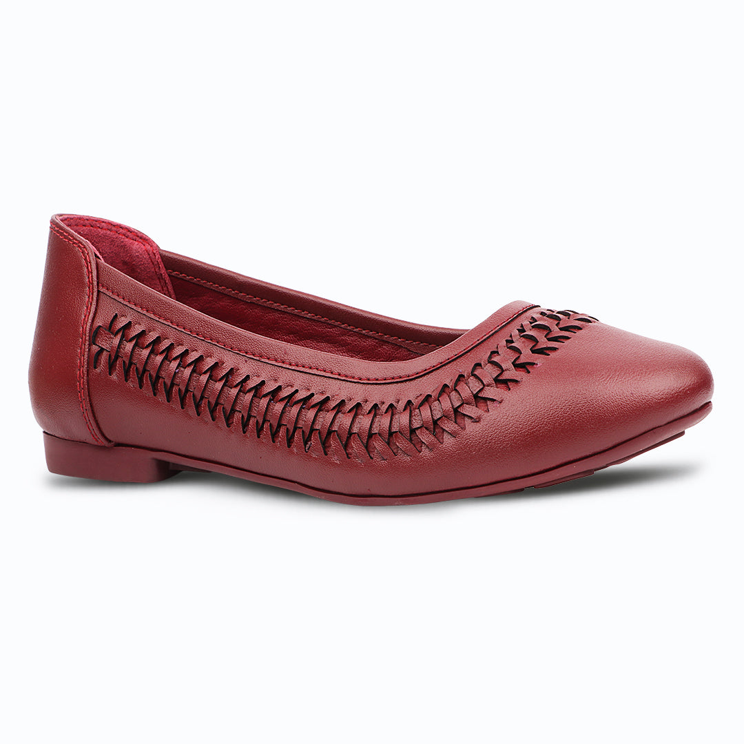 Medifeet Women Comfort Weave Ballet Flats – Lightweight Cushioned Office & Casual Shoes