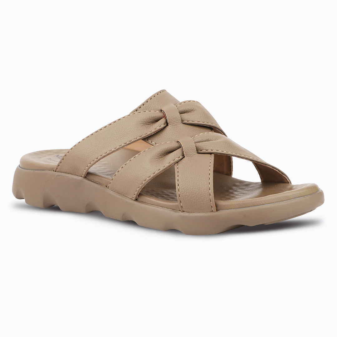 Medifeet Cross Loop Women's Orthopedic Ergonomic Comfort Slides | German Technology | Arch Support | Diabetic Friendly | Indoor & Outdoor Use Slippers