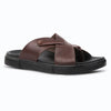 Medifeet ComfortZone Men's Cross Strap Slide Sandals | German Technology Comfort Midsole | Arch Support | Lightweight Slip-On Casual Footwear for Daily Wear
