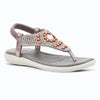 Medifeet Elegance Beadwork Slingback Sandals for Women with Plush Cushion Footbed