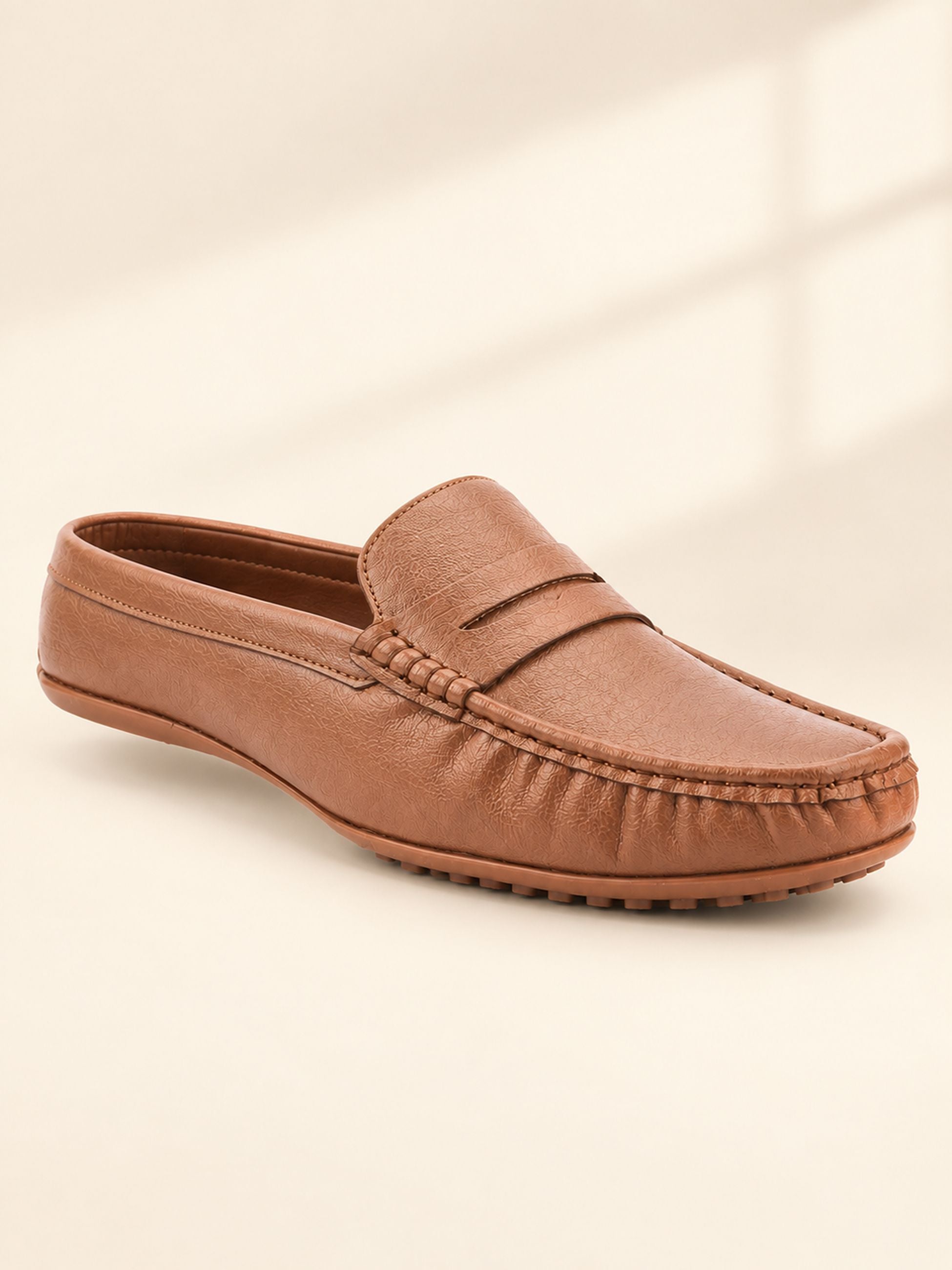 Medifeet Men’s Comfort Penny Loafers – Low Back Formal Shoes with Arch Support & Foot Balancing | Bounce-Back Comfort Insole, Orthopedic Comfort & Anti-Skid Sole for Long-Hour Standing Support