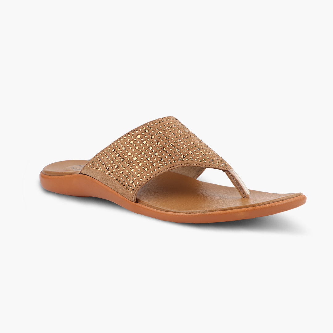 Medifeet Fashion Slippers For Women's (Comfortable Flat Slippers)