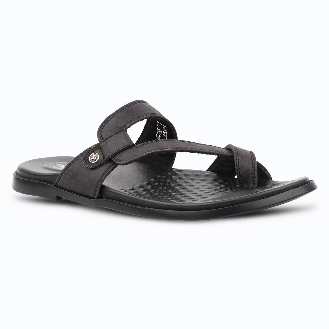 Medifeet Men’s Relaxed Comfort Slippers – Easy Wear Slip-On, Cushioned Base, Ideal for Home & Outdoor Use