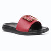 Medifeet Leather Sliders for Women (Comfortable & Classic Design)