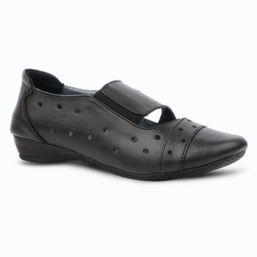 Medifeet Women’s Daily Comfort Footwear – Soft Cushion Slip-On Shoes with Airflow Design