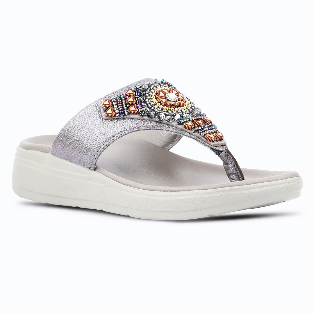 Medifeet Luxe Beaded Orthopedic Sandals – Fashion Meets Comfort Technology