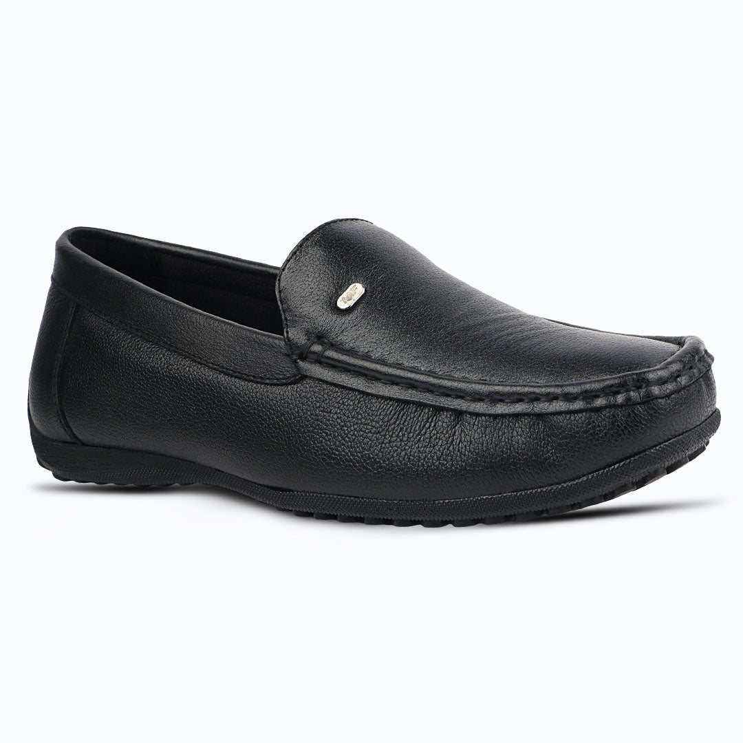 Medifeet Premium Genuine Leather Loafer with Extra Comfort For Men's