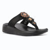 Medifeet Women’s Orthopedic Sandals with Arch Support – Comfortable Beaded Slip-On Flats