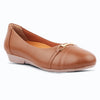 Medifeet Women's Genuine Leather Flats Ballet – (Arch Support, Cushioned Insole, Formal & Office Wear Comfort)