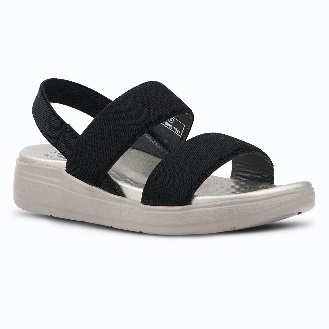Medifeet Women's Dual Strap Fashion Sandals (with High Back Strap & Arch Support)