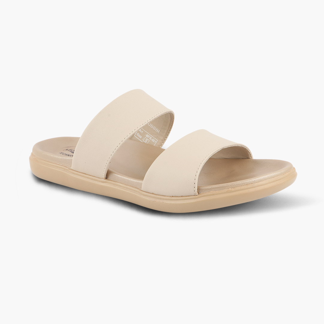 Medifeet Cushion & Comfortable Mono tone Slick Sandals For Women's