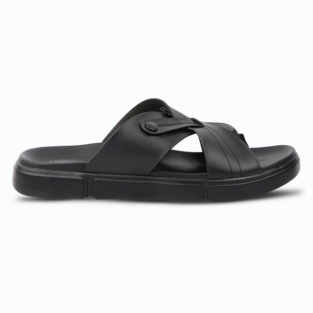 Medifeet ComfortZone Men's Cross Strap Slide Sandals | German Technology Comfort Midsole | Arch Support | Lightweight Slip-On Casual Footwear for Daily Wear