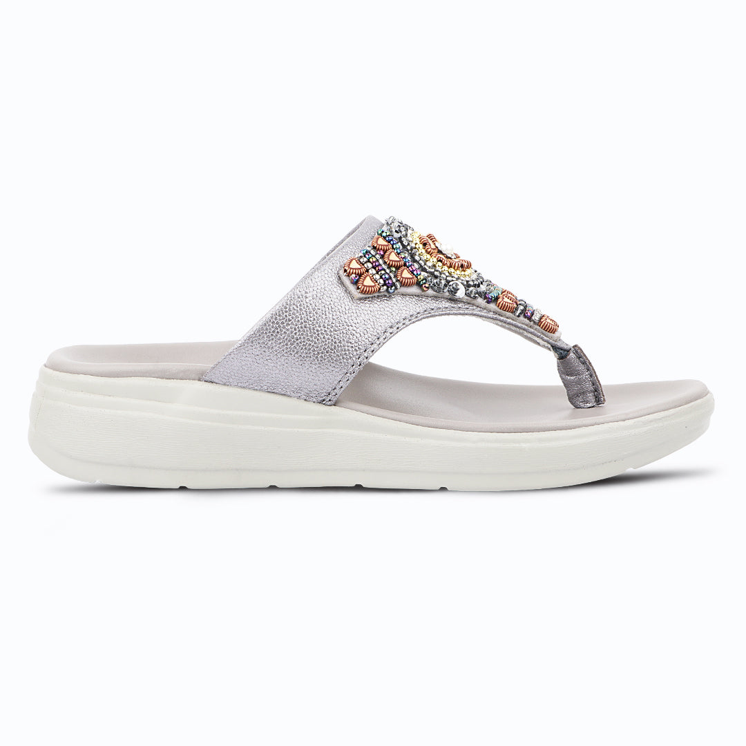 Medifeet Luxe Beaded Orthopedic Sandals – Fashion Meets Comfort Technology