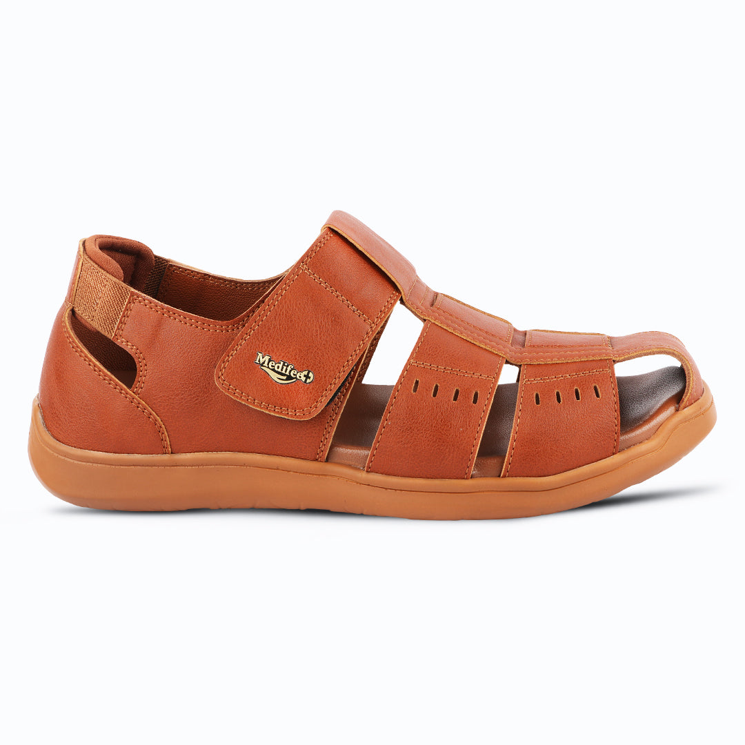 Ortho-Friendly Ankle-Strap Fisherman Sandals For Men's
