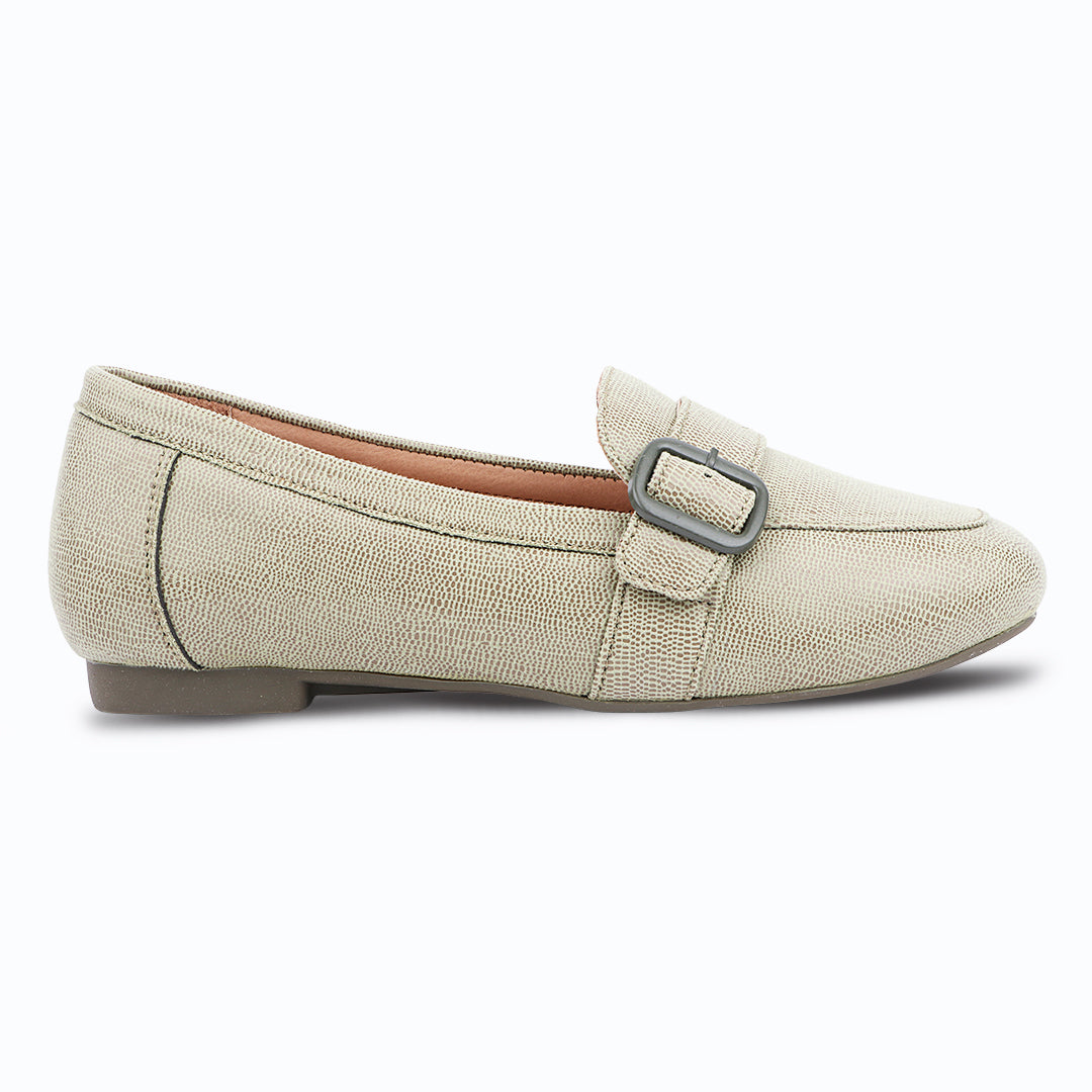 Medifeet Arlo Buckle Comfort Loafer For Women’s Lightweight Cushioned Office & Casual Shoes for All-Day Support