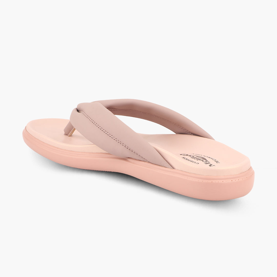 Medifeet Premium V Strap Slippers for Women (Comfortable & Arch Support)
