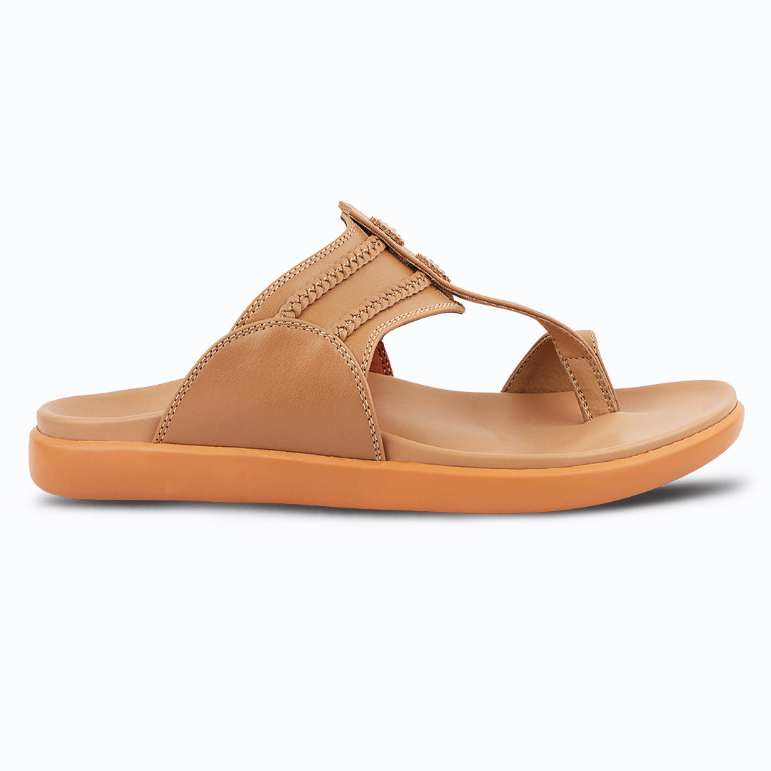 Medifeet Men’s Ethnic Comfort Sandals with Arch Support – All-Day Walking Slippers