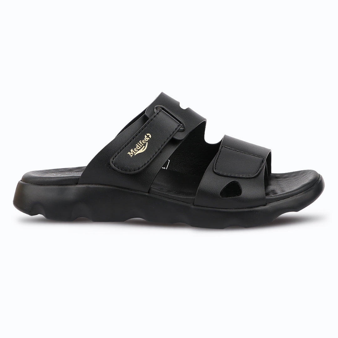 Medifeet Women's Therapeutic Comfort Sandals | Helps Reduce Lower Back, Hip & Ankle Stress | Cushioned Pressure Relief Footbed