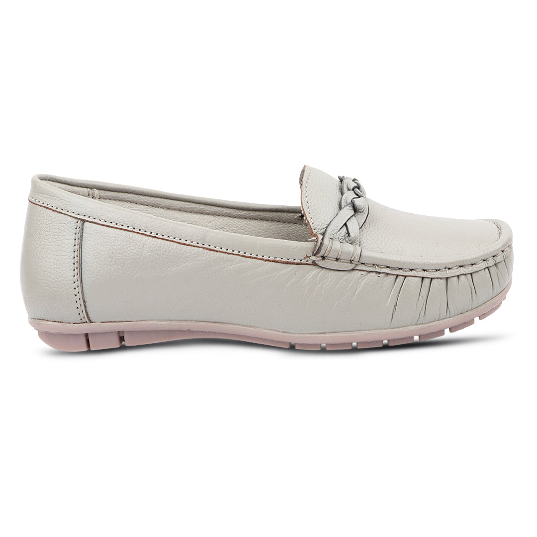 Medifeet Pointed-Toe Leather / Moccasin Loafers Women
(Comfortable Loafers for Women)