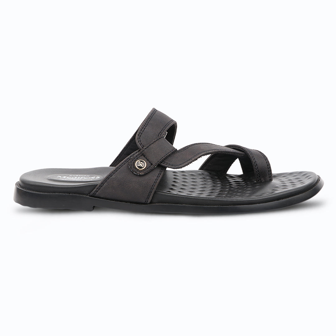 Medifeet Men’s Relaxed Comfort Slippers – Easy Wear Slip-On, Cushioned Base, Ideal for Home & Outdoor Use