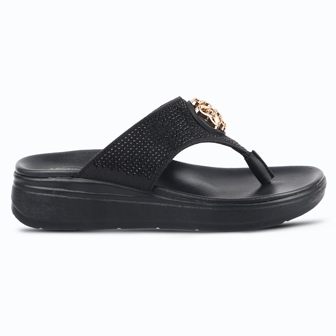 Medifeet Stylish Stone and Comfy Slippers for Women with Midsole Arch Support