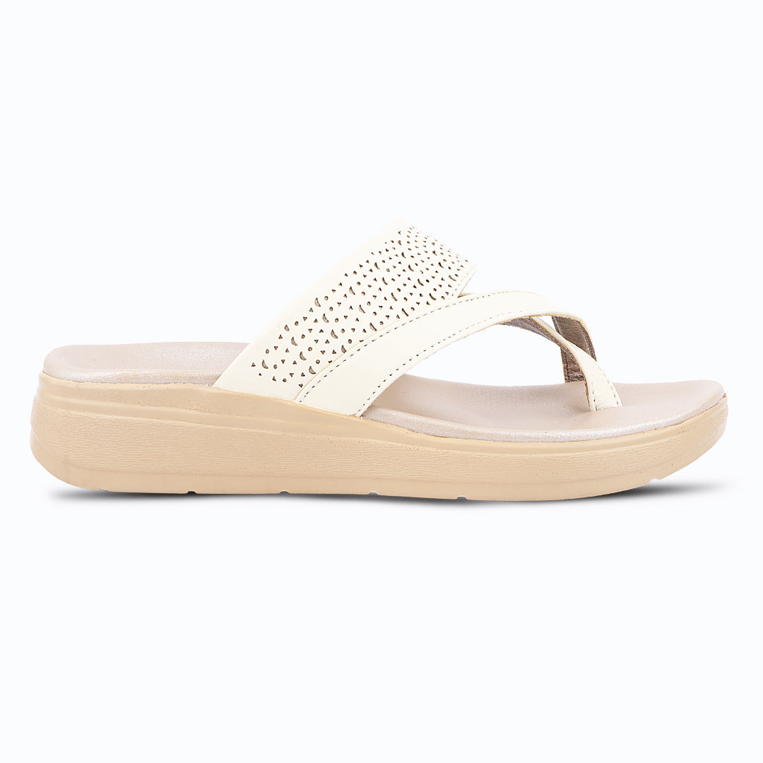 Medifeet SoftStep X-Ring Toe Comfort Slides Slippers For Women's – CushionFlow Midsole Arch Support for All-Day Support