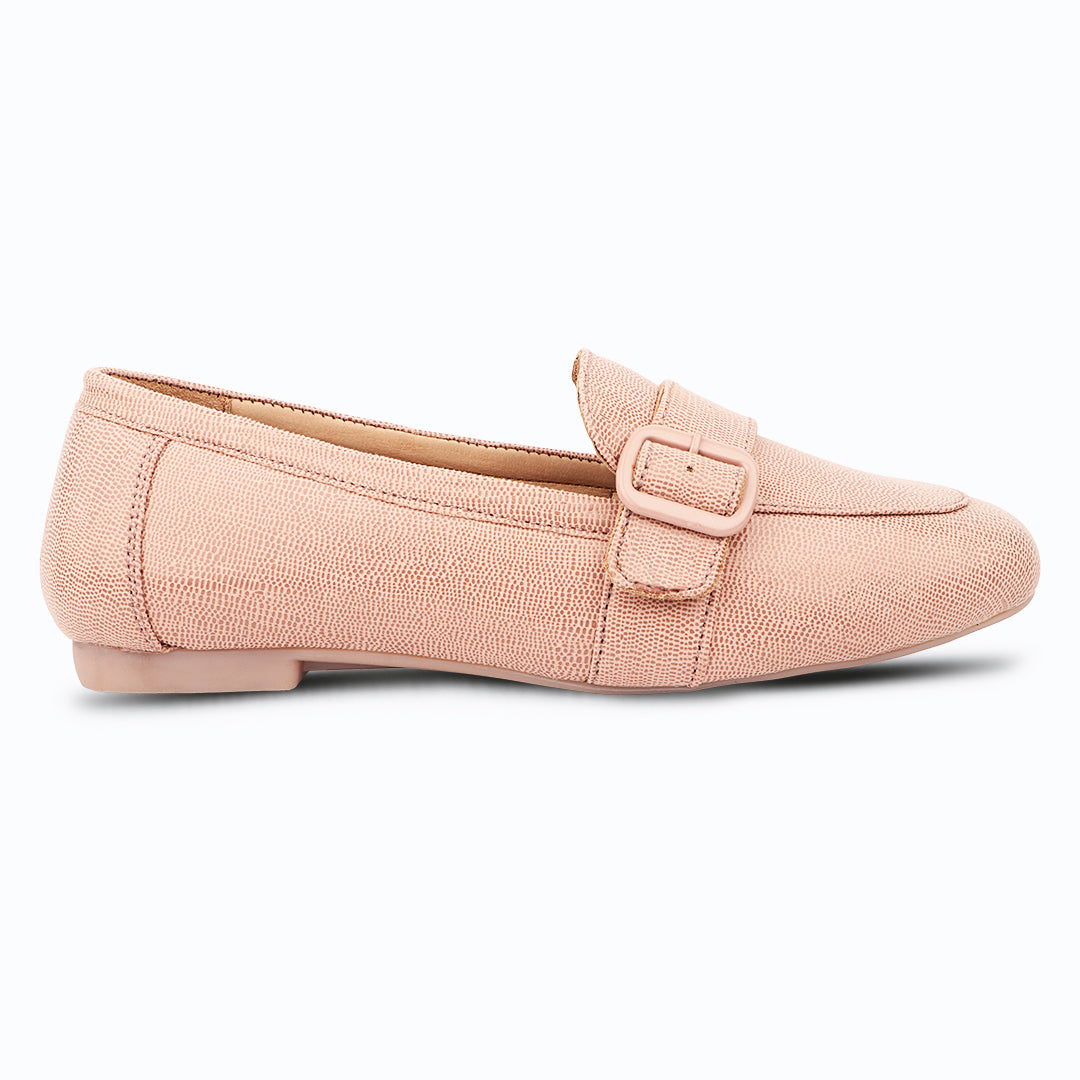 Medifeet Arlo Buckle Comfort Loafer For Women’s Lightweight Cushioned Office Shoes for All-Day Support