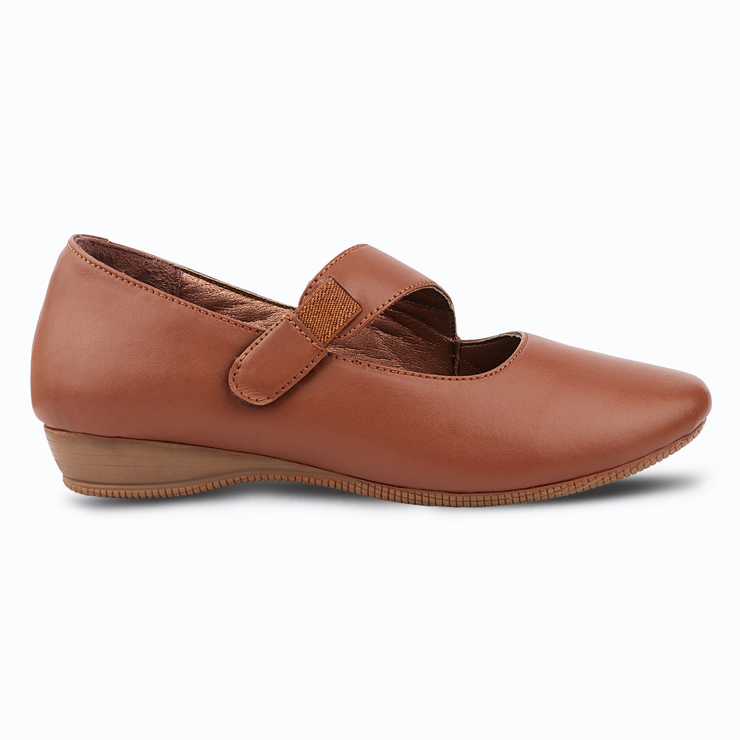 Medifeet Women’s Mary Jane Strap Office & Casual Shoes | Soft Cushioned Comfort | Long Hours Work Support