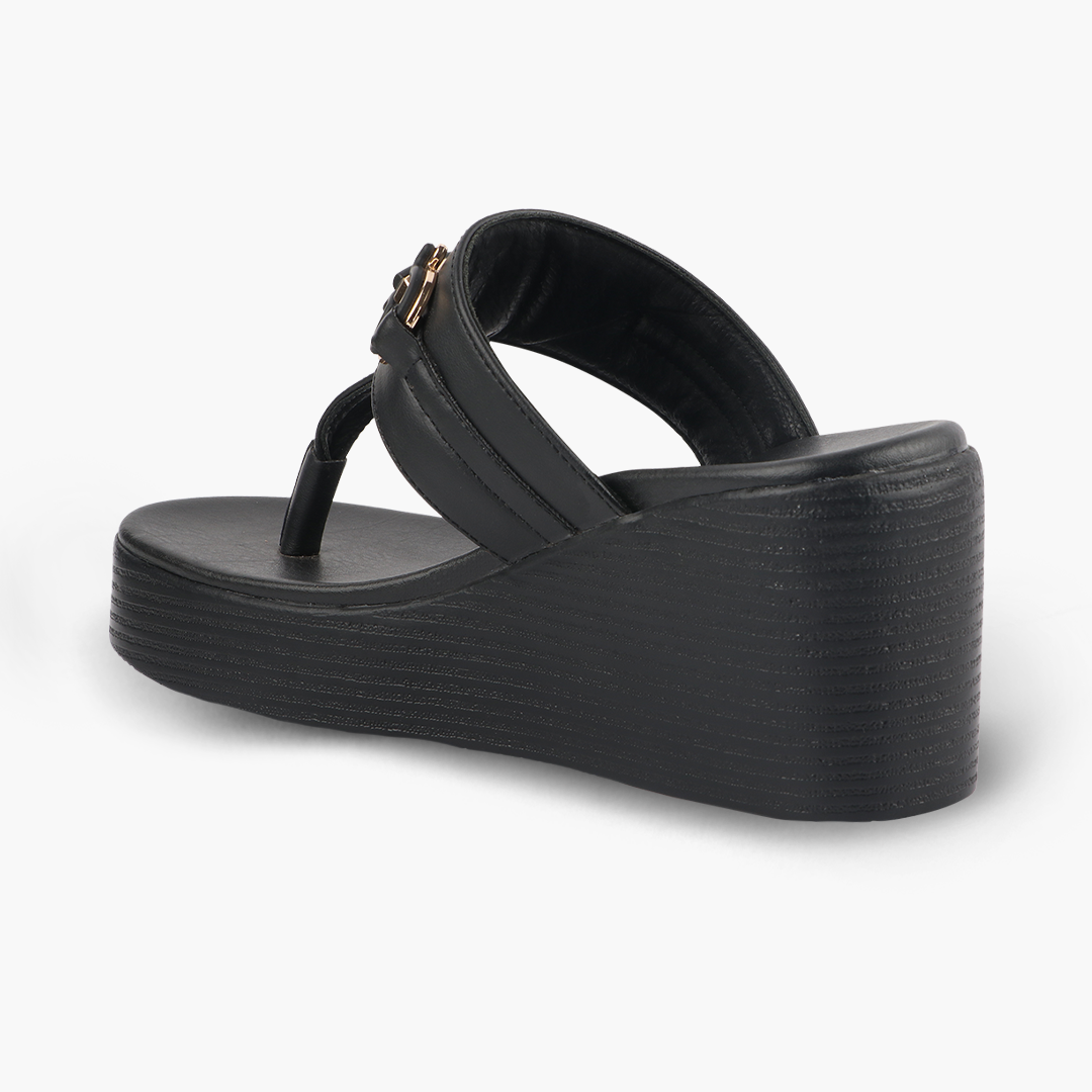 Cushioned Wedge Heel Sandals for Women (Arch Support)
