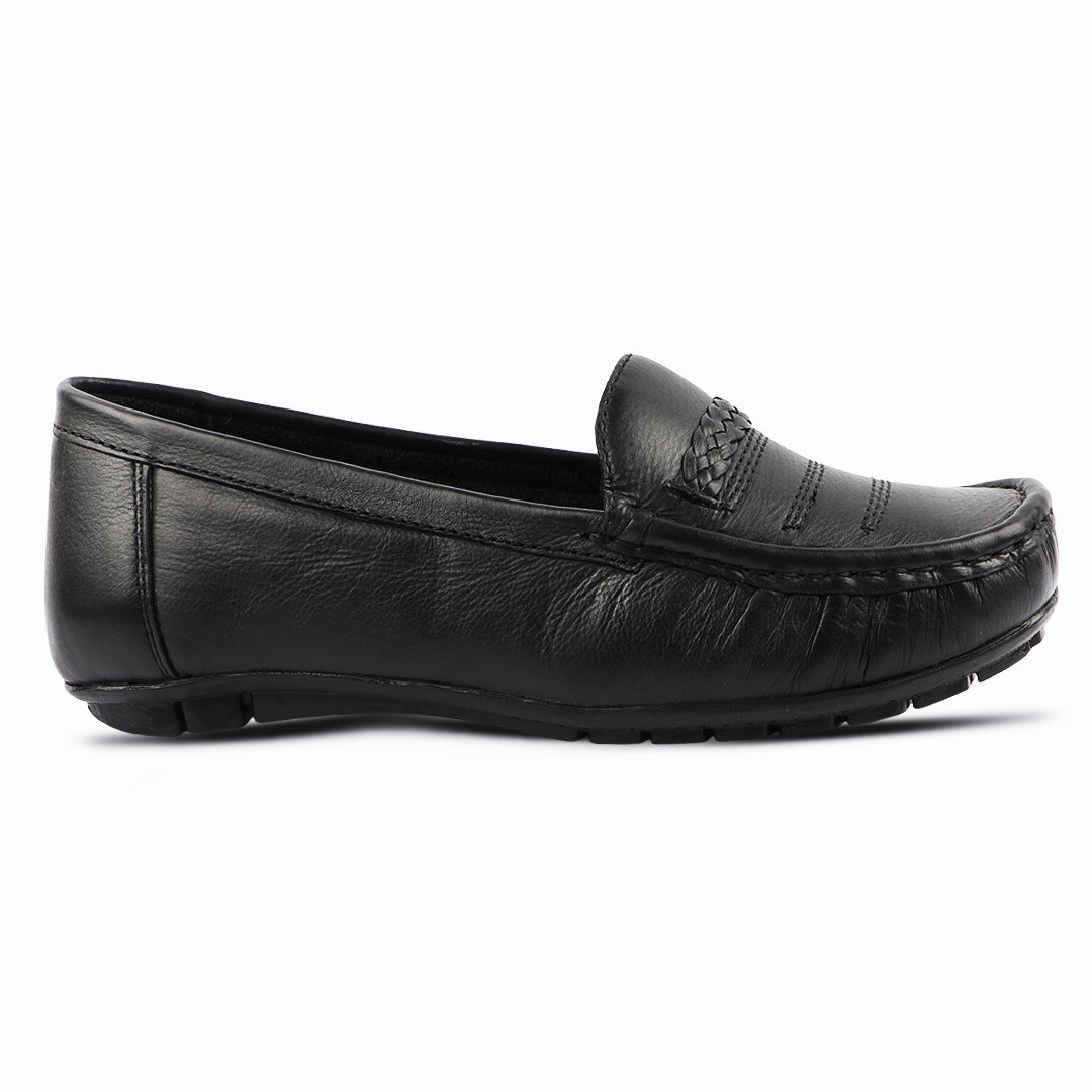 Medifeet Genuine Leather Comfortable & Arch Support Loafers For Women's