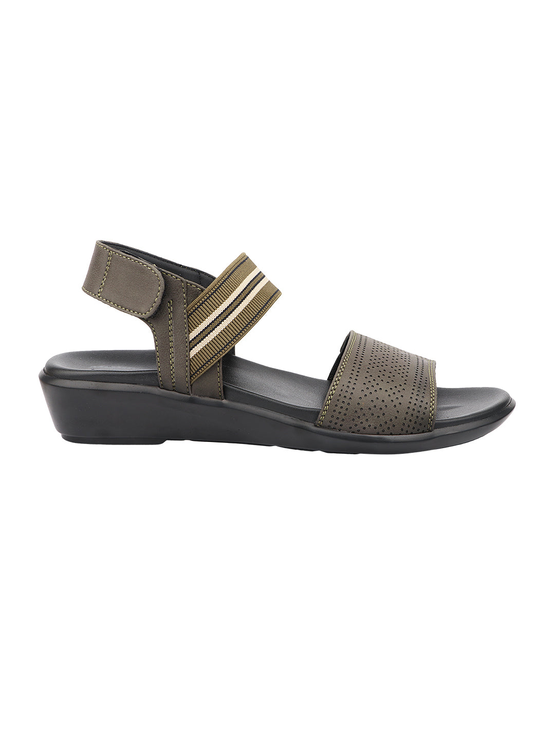 Medifeet Women’s Orthopedic Comfort Sandals - German-Based Bounce Back Cushion Technology with BASF | Arch Support | Cushioned Midsole | Adjustable Velcro Closure