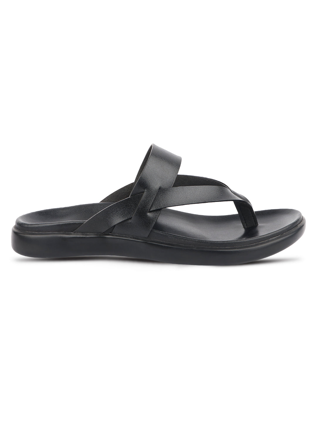 Medifeet Comfortable All Day Wear Black Slip-on sandals