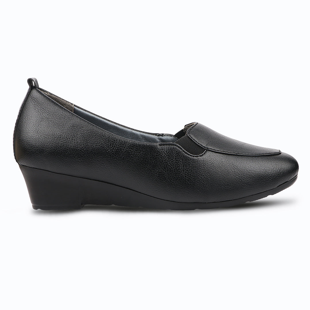 Medifeet Women’s Low Heel Comfort Shoes with Arch Support– Lightweight Cushioned Office & Casual Shoes