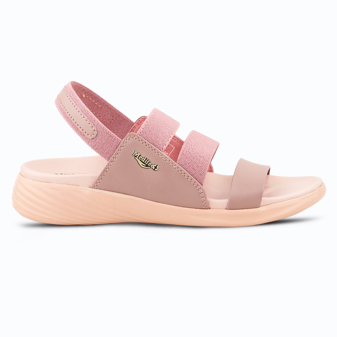 Medifeet TrioStyle Slingback Sandals for Women | Arch Support | Fashionable & Comfortable