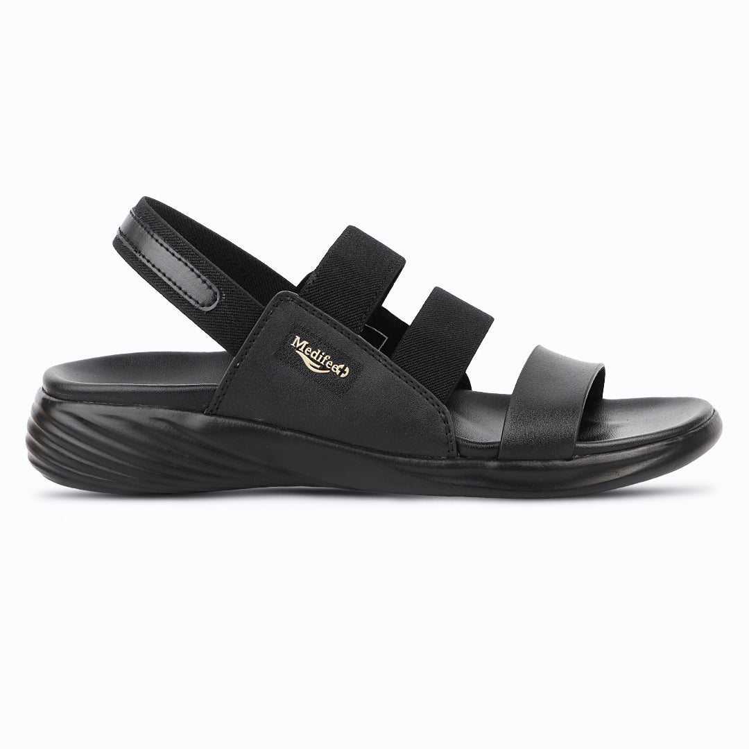 Medifeet TrioStyle Slingback Sandals for Women | Arch Support | Fashionable & Comfortable