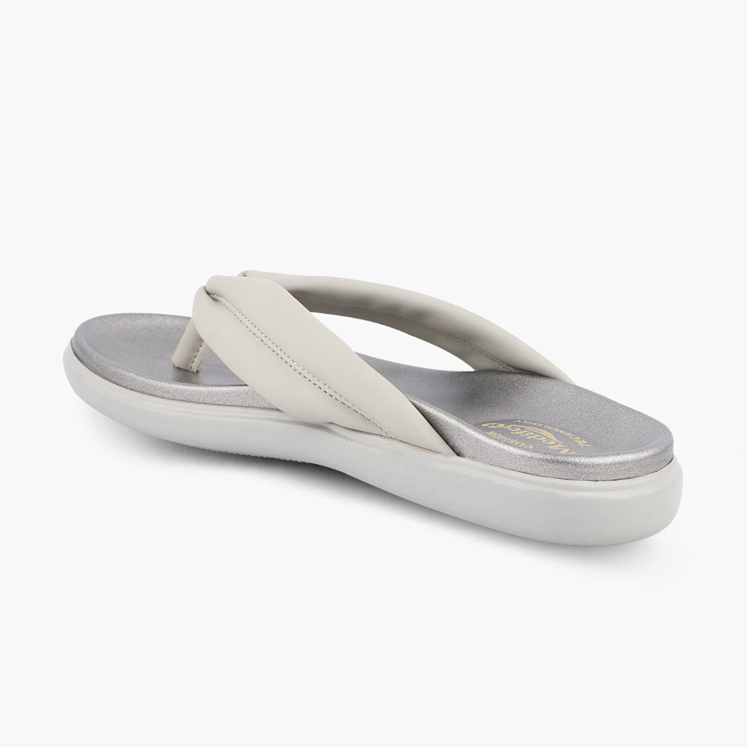 Medifeet Premium V Strap Slippers for Women (Comfortable & Arch Support)