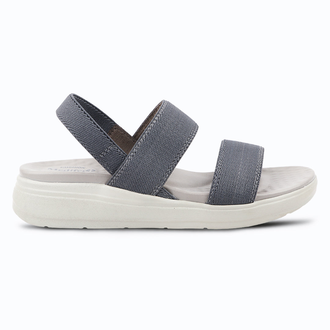 Medifeet Women's Dual Strap Fashion Sandals (with High Back Strap & Arch Support)