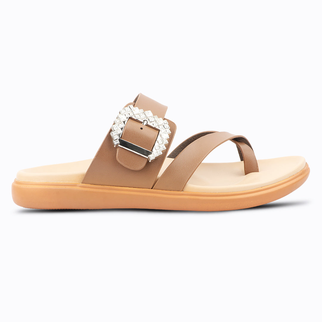 Medifeet embellished cross strap women sandals