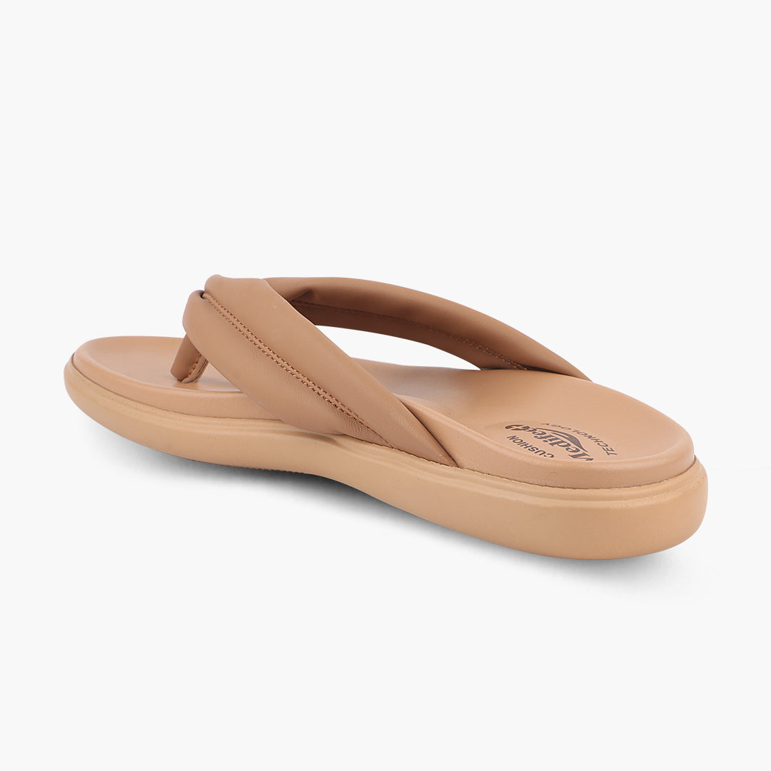 Medifeet Premium V Strap Slippers for Women (Comfortable & Arch Support)