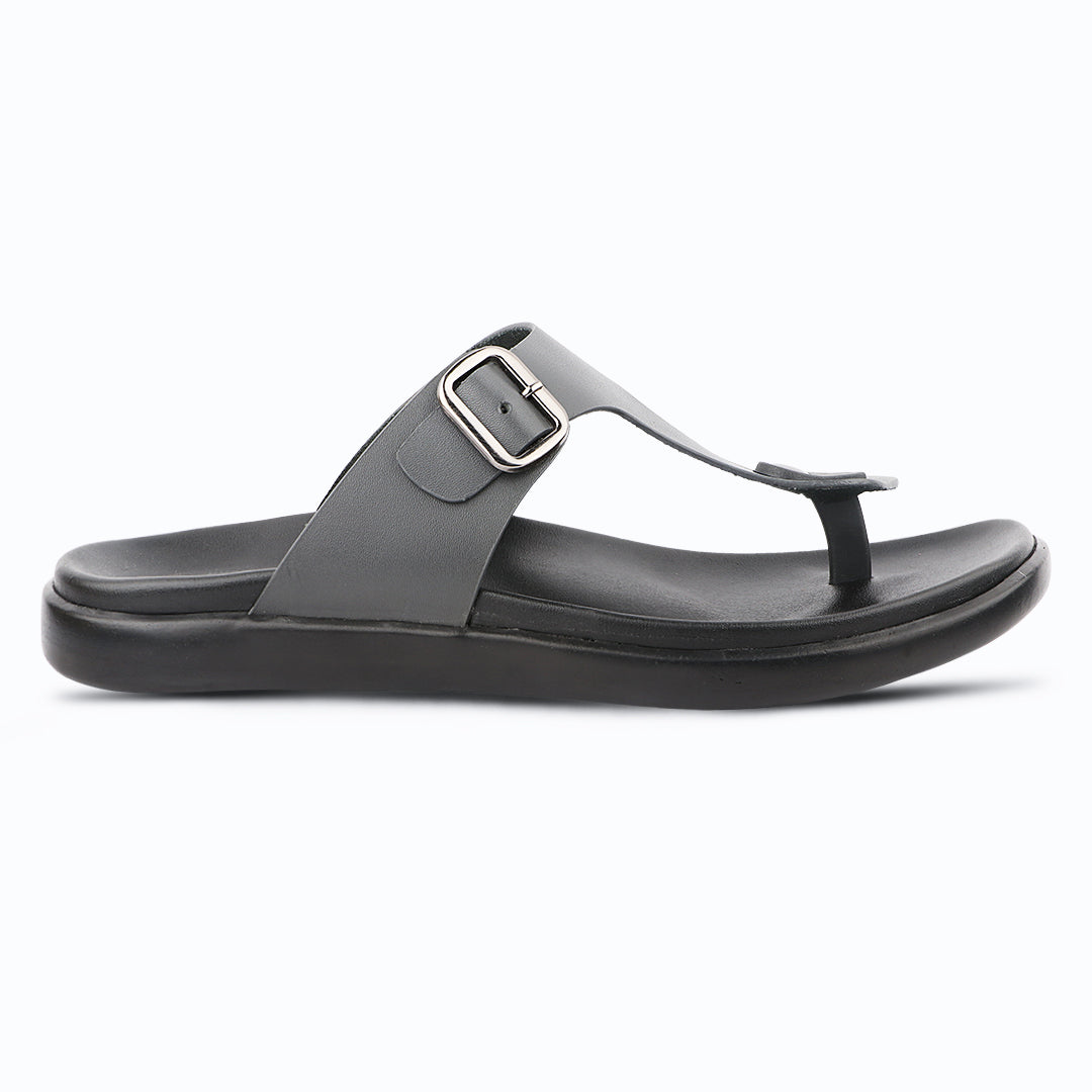 Medifeet Stylish and Comfortable Slippers for Men
(Leather Slippers | V Strapped Design)